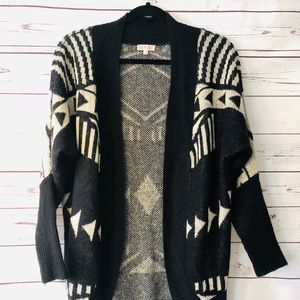 Tribal Batwing Cardigan
